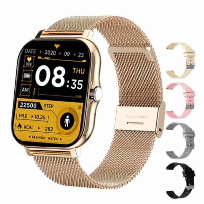 SmartWatch Multifuncional Premium + 4 Pulseiras Extra de Brinde / Oferta Válida só Hoje