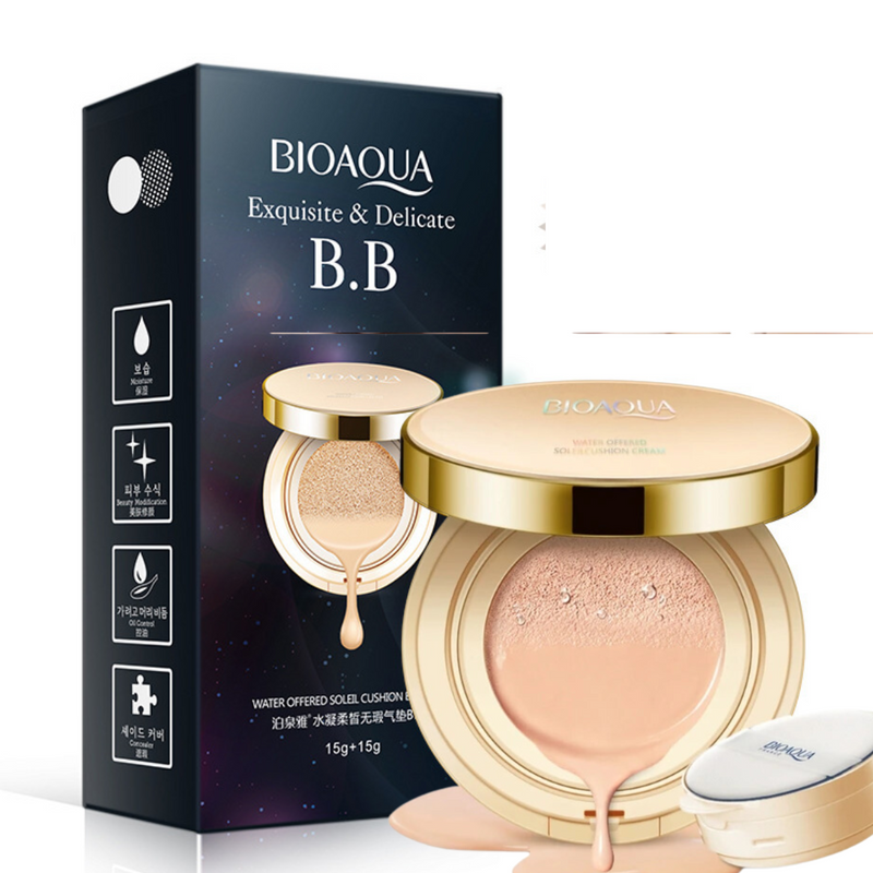 Base Glow Essence BIOAQUA Cream- Para Todos Tons de Pele