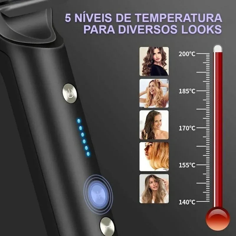 Escova Alisadora De Cabelos Bivolt 5x1 Lis Hair + Frete Grátis APENAS HOJE!