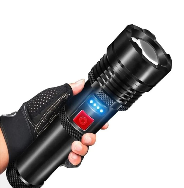 Últimas unidades - Lanterna MILITAR A prova d'água Laser Pro Titanium® - Mais Potente do Mundo [50% OFF]