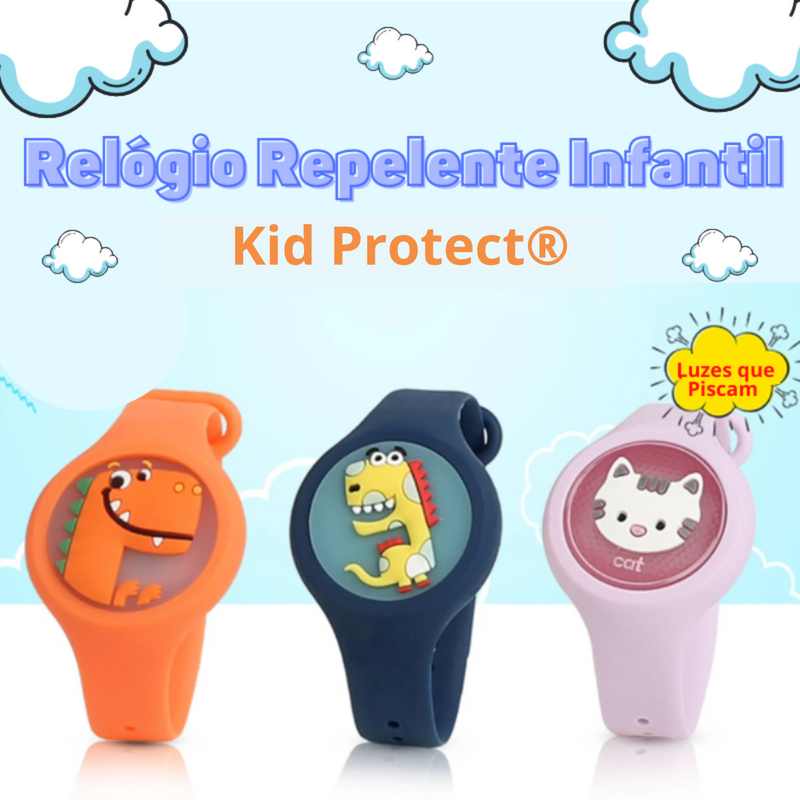 Relógio Repelente Infantil - Kid Protect®