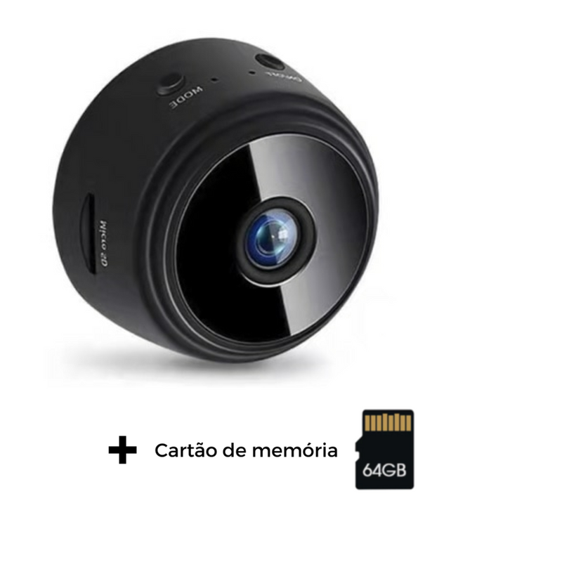 Mini Câmera Magnética HomeSafety® Wifi FullHD Original